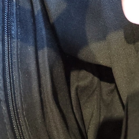 Etienne Aigner Vintage navy leather shoulder handbag 4 compartments - Picture 13 of 15